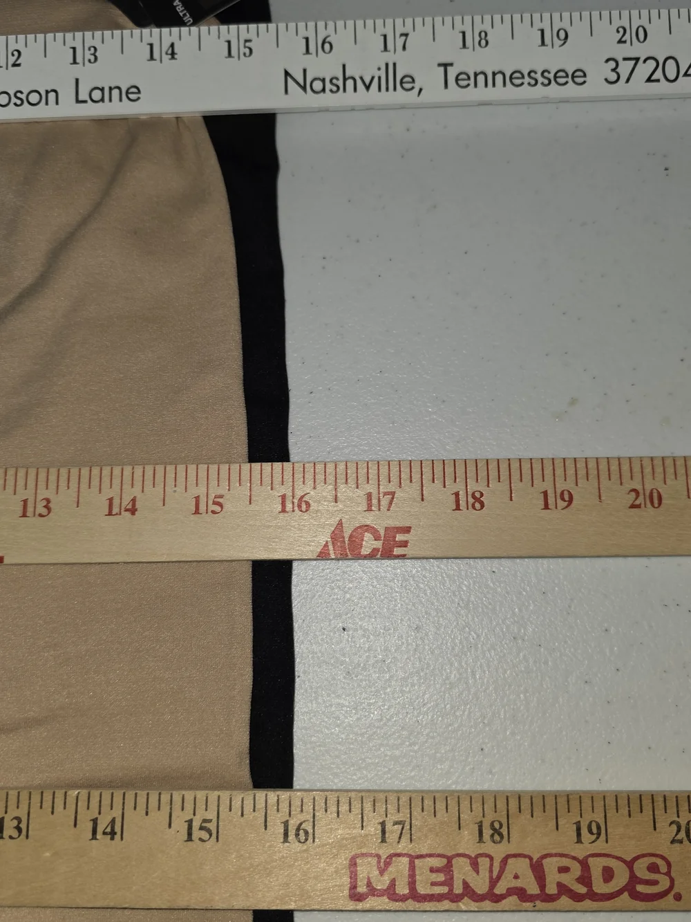 BCBGMaxAzria Seamless Slip Shorts 2 Pack Beige & Black Sz 2X Everyday Layering